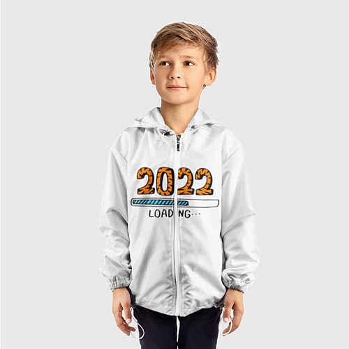 Детская ветровка 2022 загрузка / 3D-Белый – фото 3
