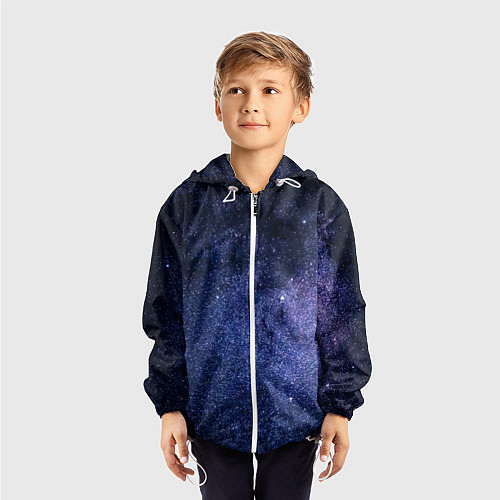 Детская ветровка Night sky / 3D-Белый – фото 3