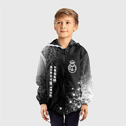 Ветровка с капюшоном детская REAL MADRID Real Madrid Sport Арт, цвет: 3D-черный — фото 2