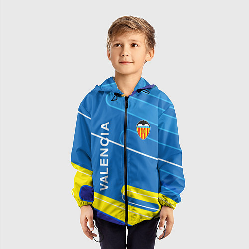 Детская ветровка Valencia Абстракция / 3D-Черный – фото 3