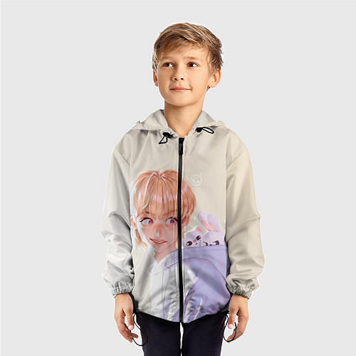 Детская ветровка SKZOO Felix Jinniret Leebit / 3D-Черный – фото 3