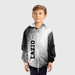 Ветровка с капюшоном детская Lazio sport на светлом фоне: по-вертикали, цвет: 3D-белый — фото 2