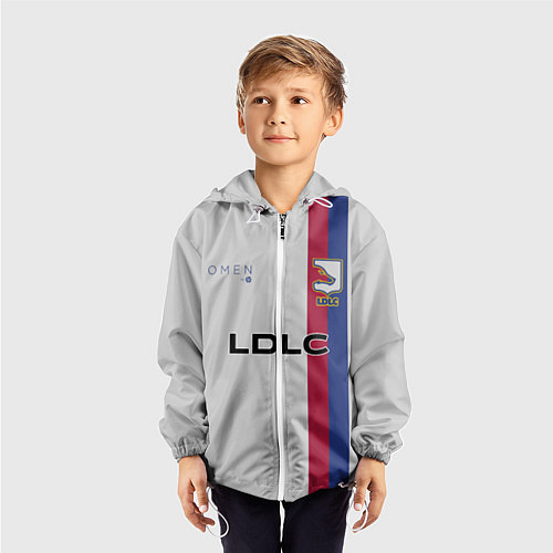Детская ветровка LDLC OL форма / 3D-Белый – фото 3