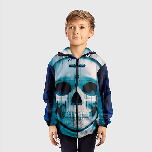 Детская ветровка Проклятие монахини / 3D-Черный – фото 3