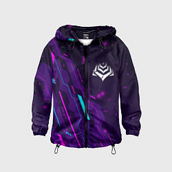 Детская ветровка Warframe neon gaming