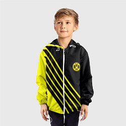 Ветровка с капюшоном детская Borussia sport line uniform, цвет: 3D-белый — фото 2