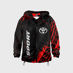 Детская ветровка Toyota red sport tires