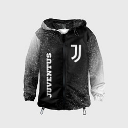 Детская ветровка Juventus sport на темном фоне вертикально