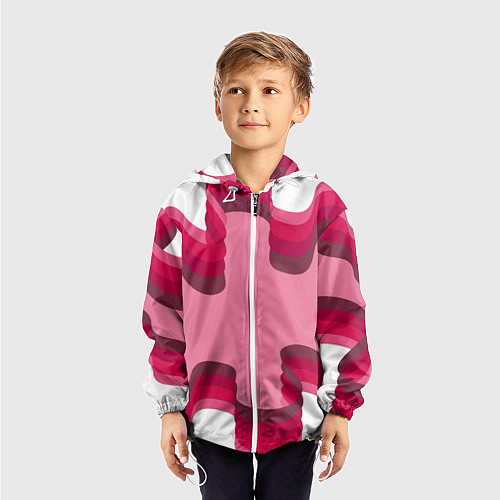 Детская ветровка Музыкальная линия / 3D-Белый – фото 3