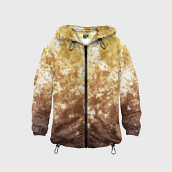 Детская ветровка Абстракция - yellow sad weather