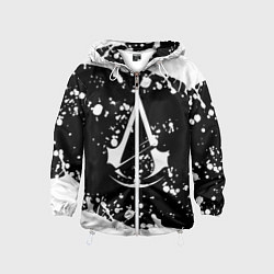Детская ветровка Assassins Creed logo краски