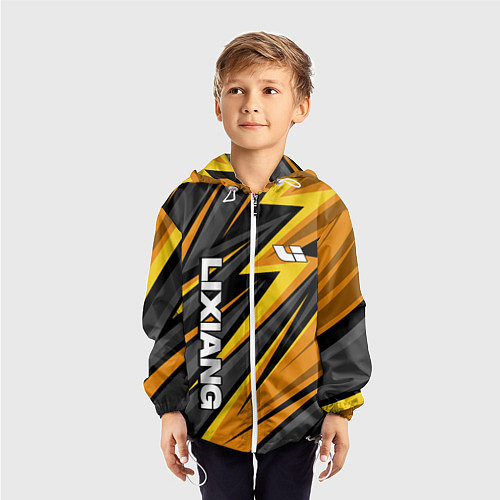 Детская ветровка Lixiang- gold edition / 3D-Белый – фото 3