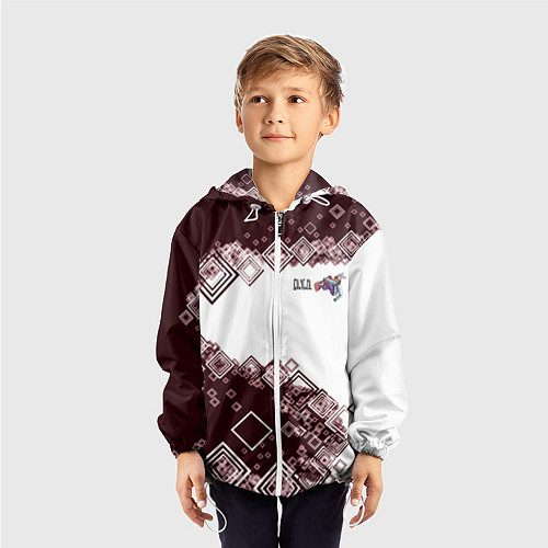 Детская ветровка Снуоборд / 3D-Белый – фото 3