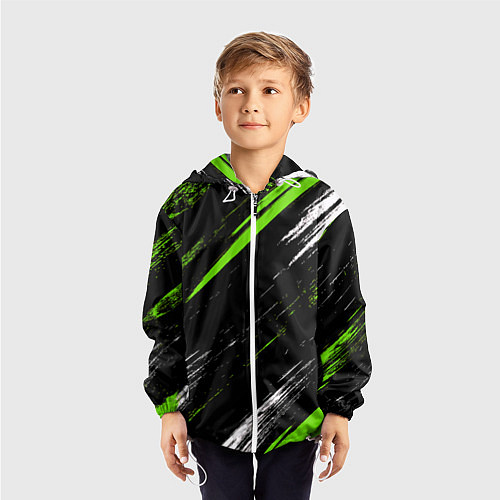 Детская ветровка Sports suit / 3D-Белый – фото 3