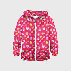 Детская ветровка Skzoo pattern pink