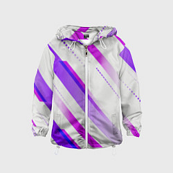 Детская ветровка Color white pink