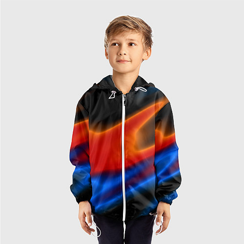Детская ветровка Multicoloured / 3D-Белый – фото 3