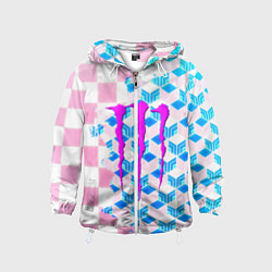 Детская ветровка Monster energy neon anime