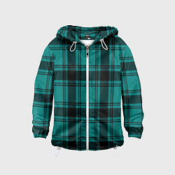 Детская ветровка Checkered dark blue