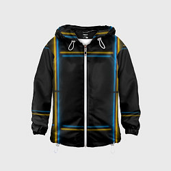 Детская ветровка Neon yellow light blue