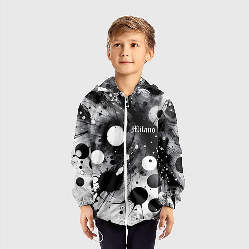 Детская ветровка Abstract fantasy pattern - Milano / 3D-Белый – фото 3