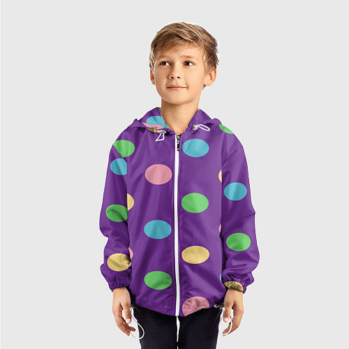 Детская ветровка Radius color / 3D-Белый – фото 3