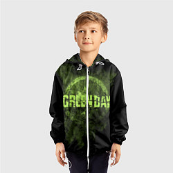 Ветровка с капюшоном детская Green Day: Acid Voltage, цвет: 3D-белый — фото 2