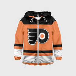 Ветровка с капюшоном детская Philadelphia Flyers, цвет: 3D-белый