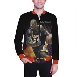 Бомбер мужской Kobe Bryant, цвет: 3D-красный — фото 2