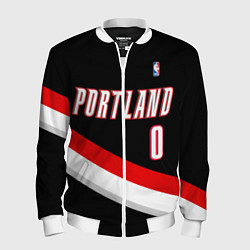 Мужской бомбер Portland Trail Blazers 0