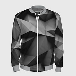 Мужской бомбер Gray abstraction