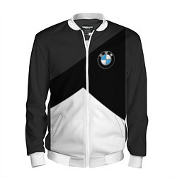 Бомбер мужской BMW 2018 SportWear 3, цвет: 3D-белый