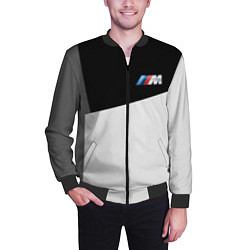 Бомбер мужской BMW SportWear, цвет: 3D-черный — фото 2