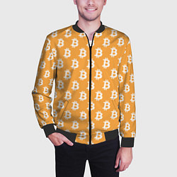 Бомбер мужской BTC Pattern, цвет: 3D-черный — фото 2