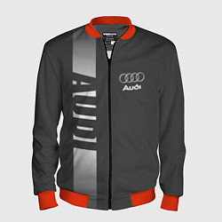 Мужской бомбер Audi: Grey Sport