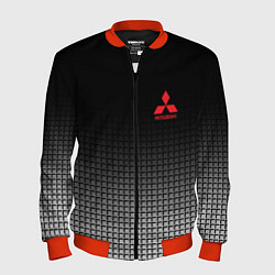 Бомбер мужской MITSUBISHI SPORT, цвет: 3D-красный