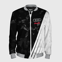 Мужской бомбер Audi: Black Poly