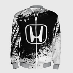 Бомбер мужской Honda: Black Spray, цвет: 3D-меланж