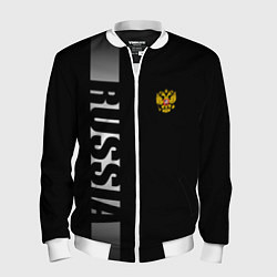 Мужской бомбер Russia: Black Line