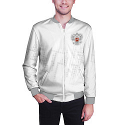 Бомбер мужской Russia 2022 The Winner!, цвет: 3D-меланж — фото 2