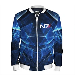 Мужской бомбер Mass Effect: Blue Armor N7