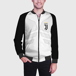 Бомбер мужской JUVENTUS SPORT, цвет: 3D-черный — фото 2