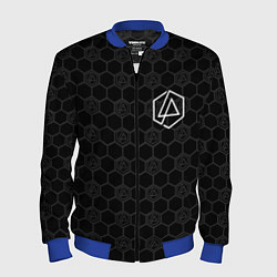 Мужской бомбер Linkin Park: Black Carbon
