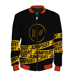 Бомбер мужской Twenty One Pilots: Jumpsuit, цвет: 3D-красный