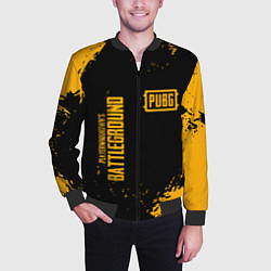 Бомбер мужской PUBG: Black Fashion, цвет: 3D-черный — фото 2