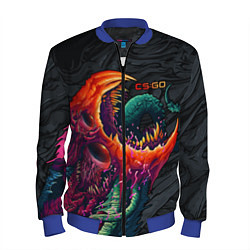 Бомбер мужской CS:GO Hyper Beast Original, цвет: 3D-синий