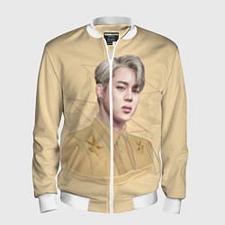 Бомбер мужской Park Jimin, цвет: 3D-белый