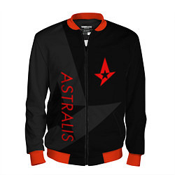 Бомбер мужской Astralis: Dark Style, цвет: 3D-красный