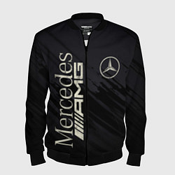 Мужской бомбер Mercedes AMG: Black Edition