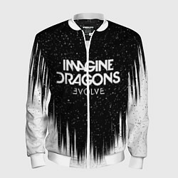 Бомбер мужской IMAGINE DRAGONS, цвет: 3D-белый